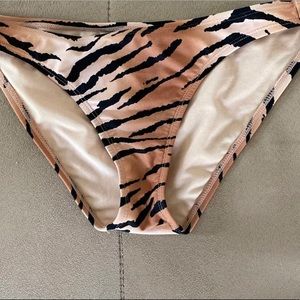 TIGER PRINT BIKINI BOTTOMS